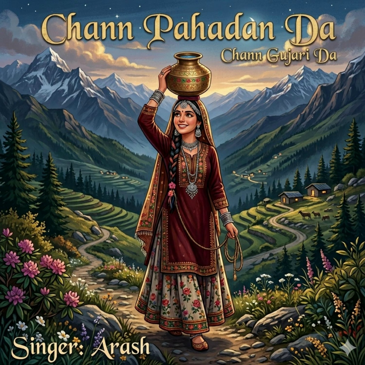 Arash — Chann Pahadan Da Chann Gujari Da